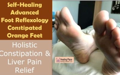 Is Orange a Healthy Skin Tone Color for Feet? Holistic Constipation & Liver Pain Relief #HealingPlaceEnergySchool #selfcare