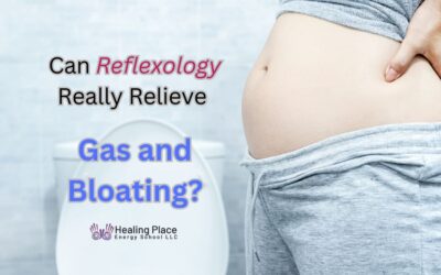 Can Reflexology Really Relieve Gas and Bloating? #GasandBloatingReliefwithReflexology #HealingPlaceEnergySchool #ReflexologyNearMe