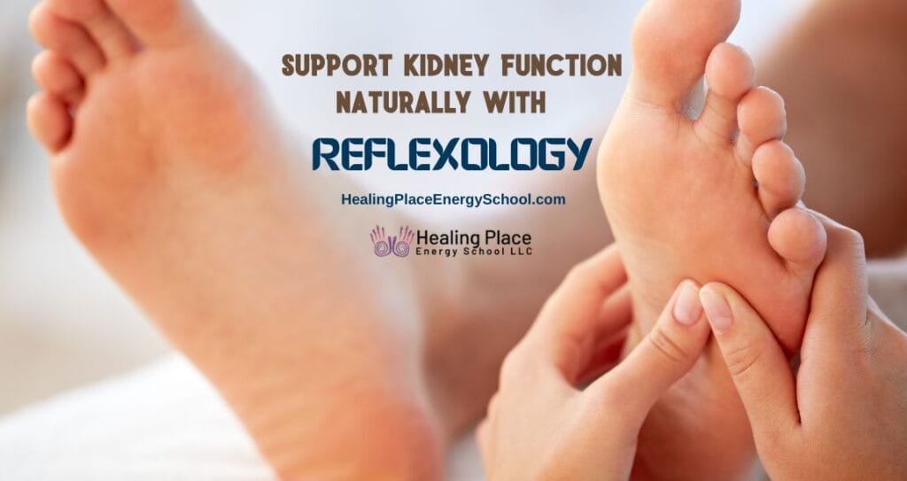Support Kidney Function Naturally With Reflexology #ReflexologyforKidneyFunction #HealingPlaceEnergySchool #ReflexologyNearMe #CKD